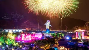 Zhuhai Chimelong Ocean Park's Ocean Defense Battle